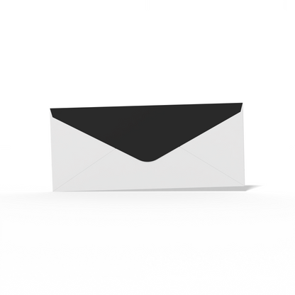 Design Custom Envelopes #9 Diagonal Seam Online | PrintLab by WEC | Back