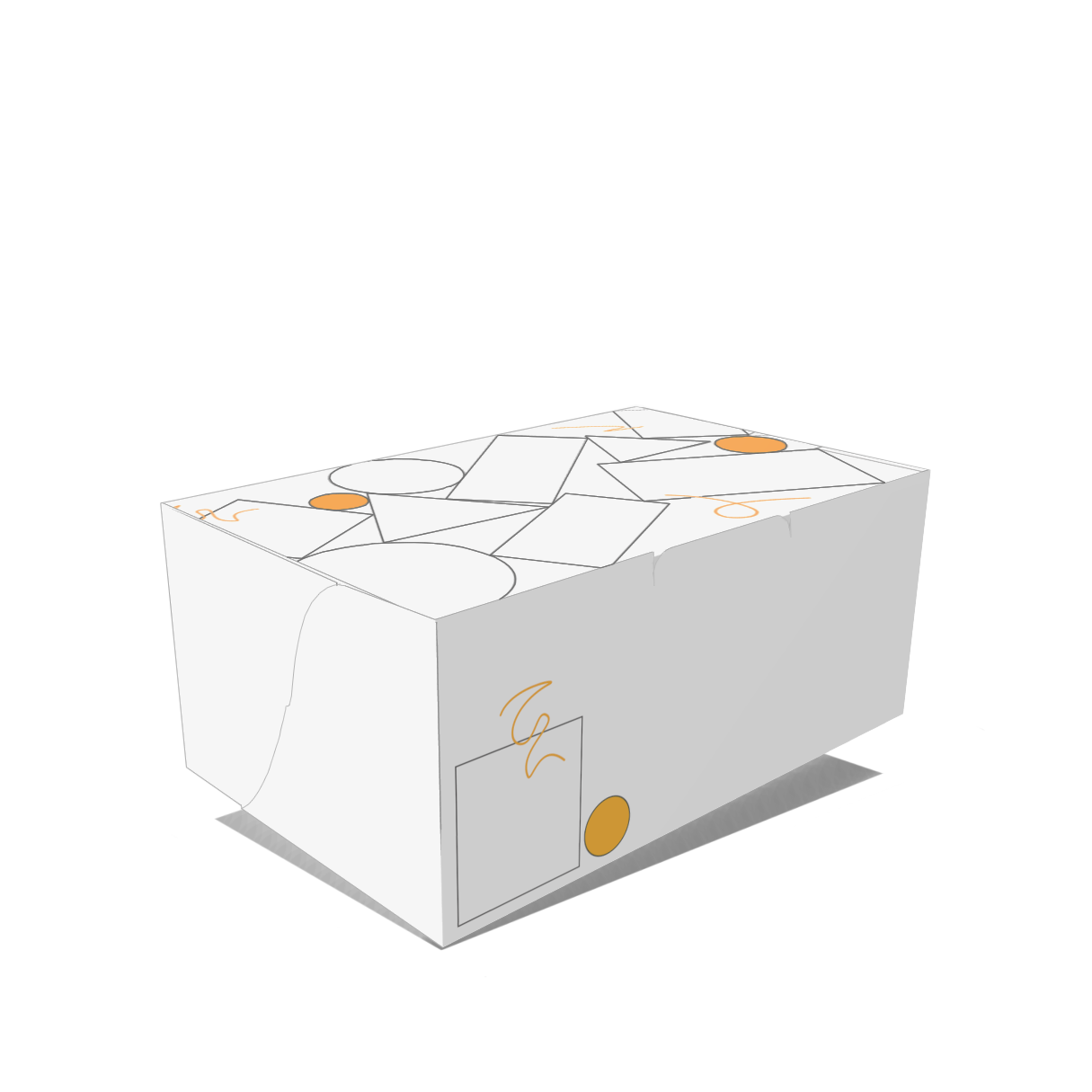 Flip Top Box (7"x4.5"x3")