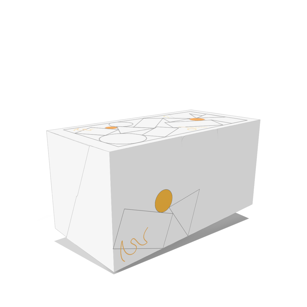 Flip Top Box (8"x4"x4")