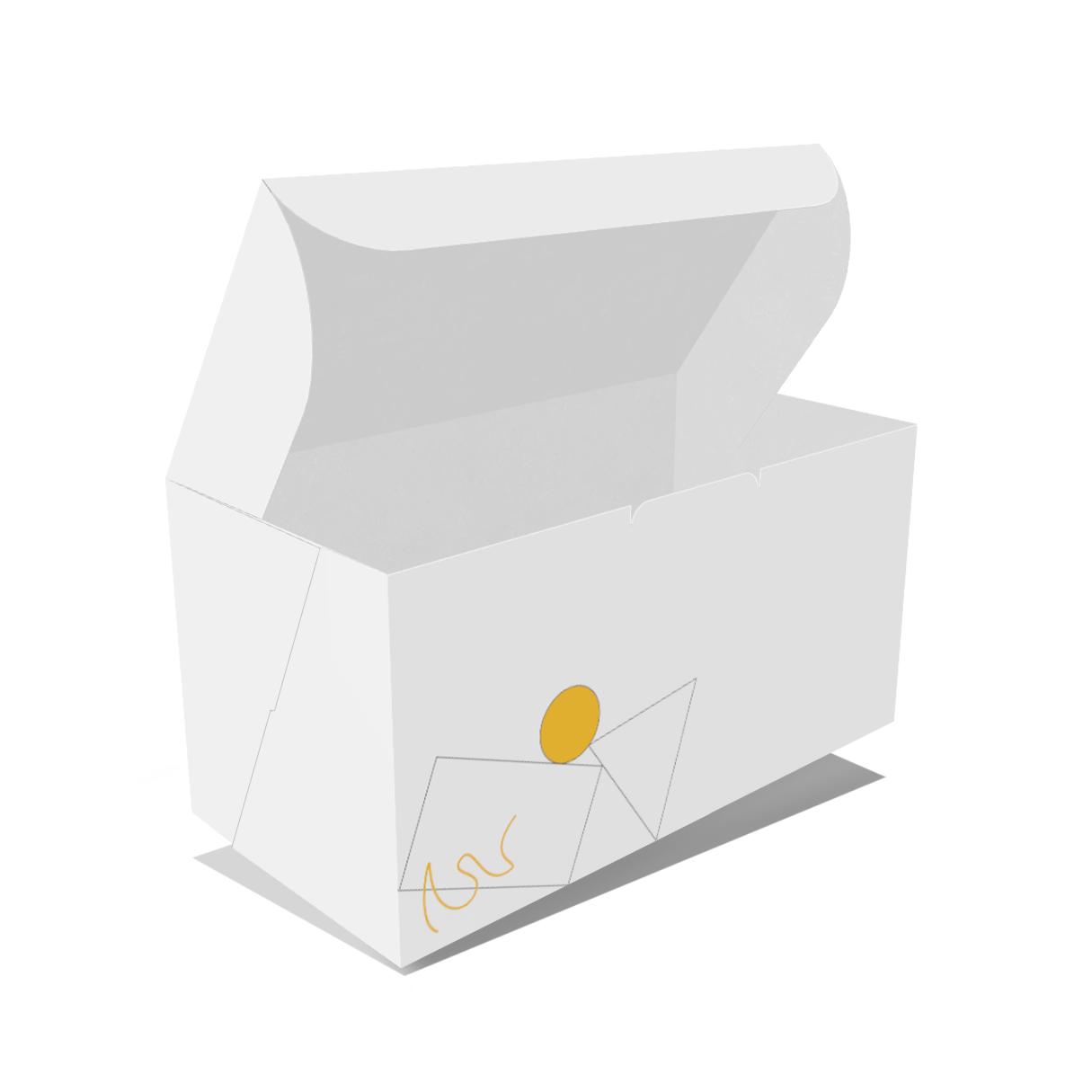 Flip Top Box (8"x4"x4")