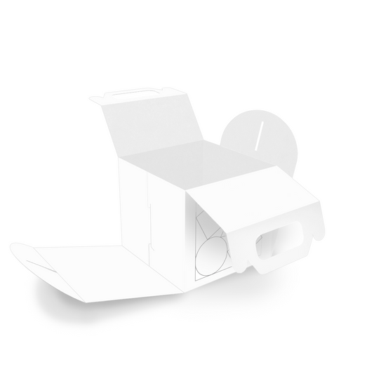 Design Personalized 4"x3"x3" Gable Boxes Online | PrintLab by WEC | Open Box