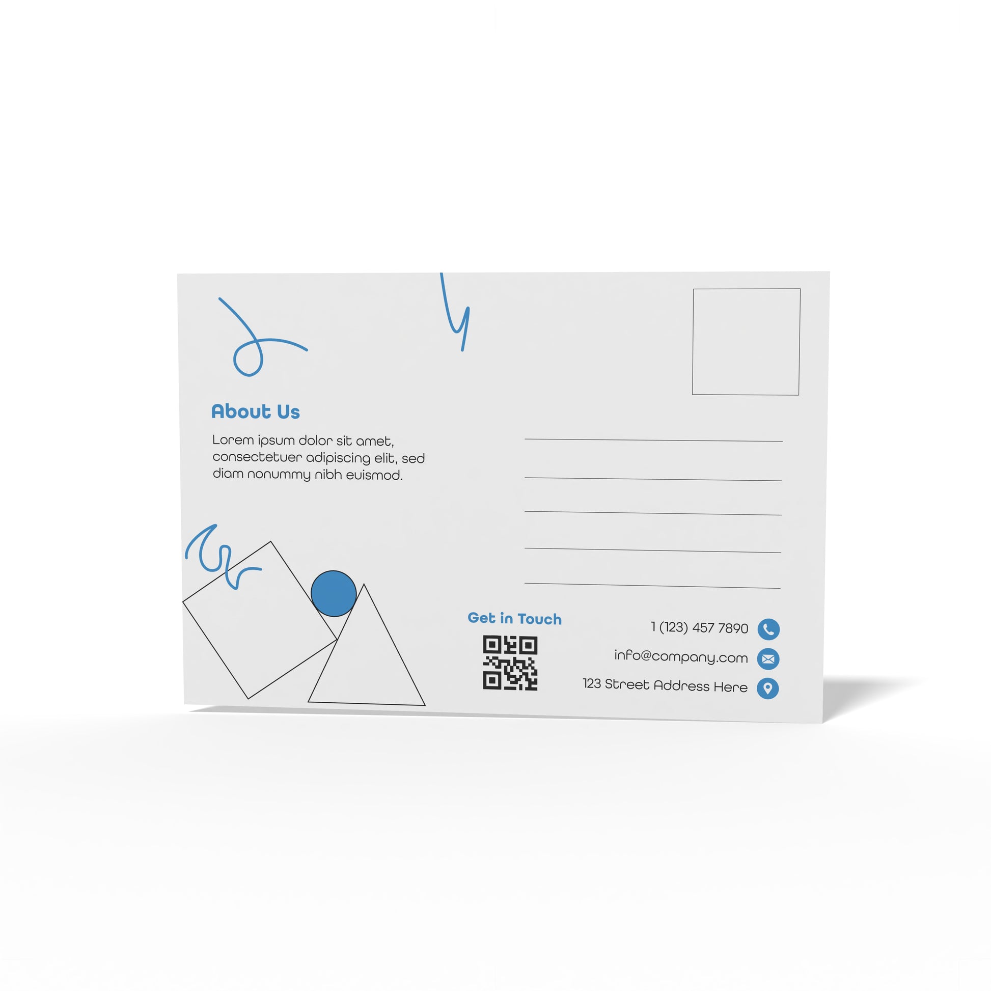 Design Custom Postcards 4.25"x6.25" Online | PrintLab by WEC | Back