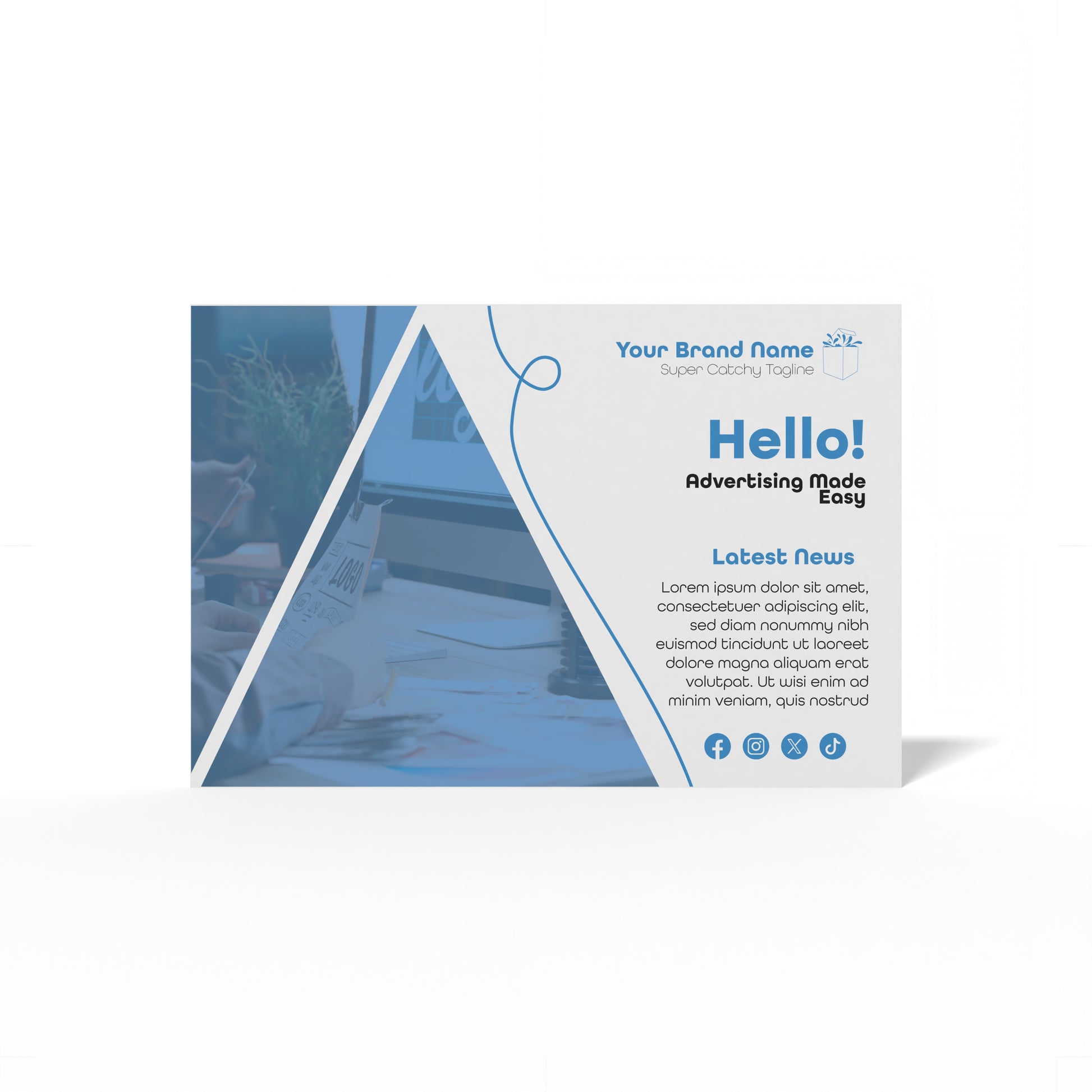 Design Custom Postcards 4.25"x6.25" Online | PrintLab by WEC | Front