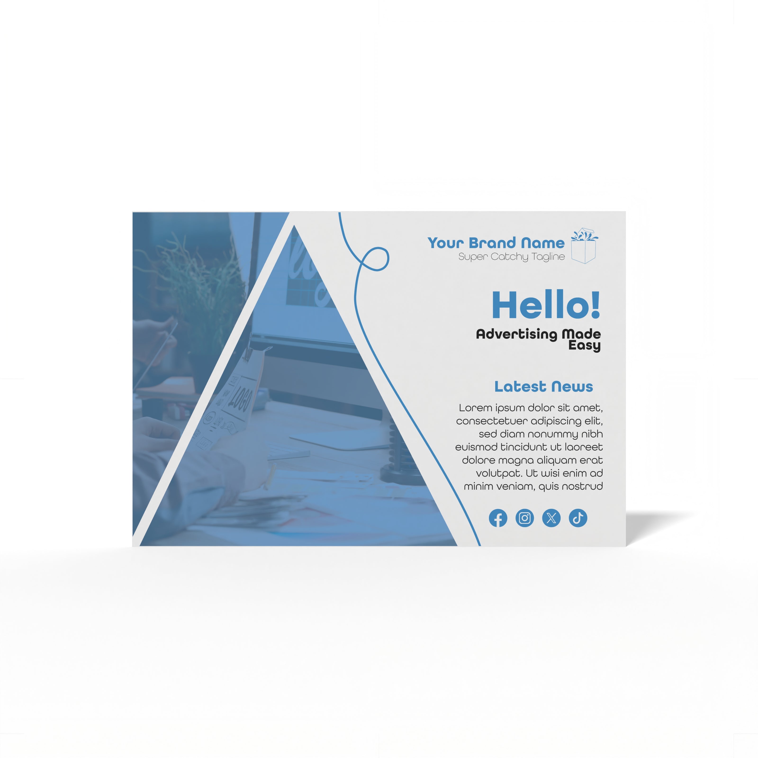 Design Custom Postcards 4.25"x6.25" Online | PrintLab by WEC | Front