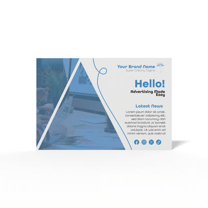 Design Custom Postcards 4.25"x6.25" Online | PrintLab by WEC | Front
