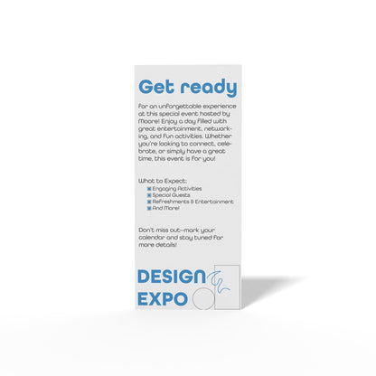 Design Custom Cards 3.875"x8.875" Rectangle (18pt) Online | PrintLab by WEC | Back