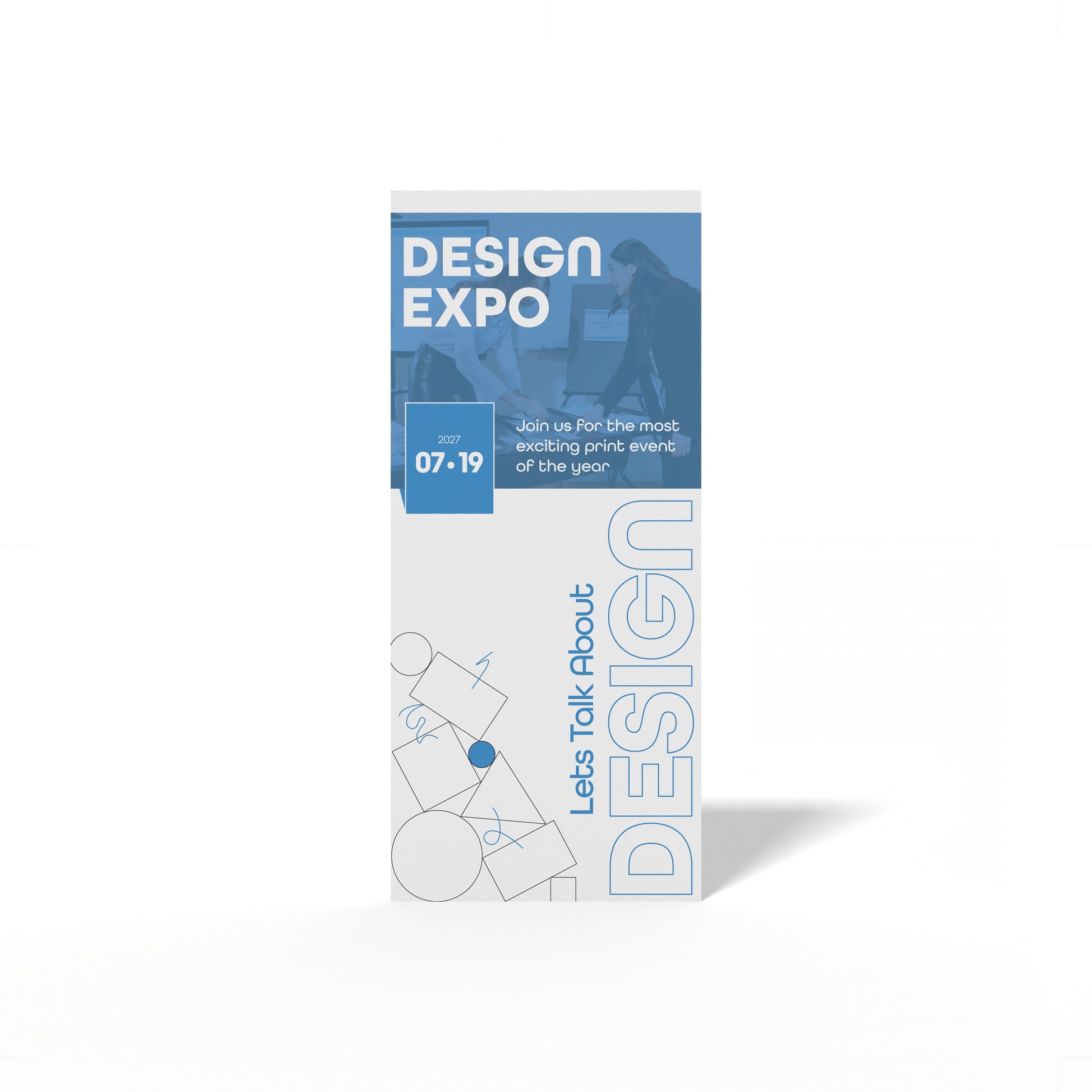 Design Custom Cards 3.875"x8.875" Rectangle (18pt) Online | PrintLab by WEC | Front