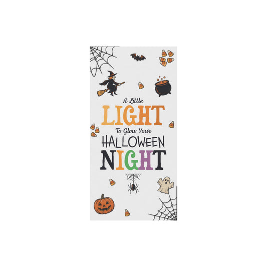 Halloween Glow Stick Cards