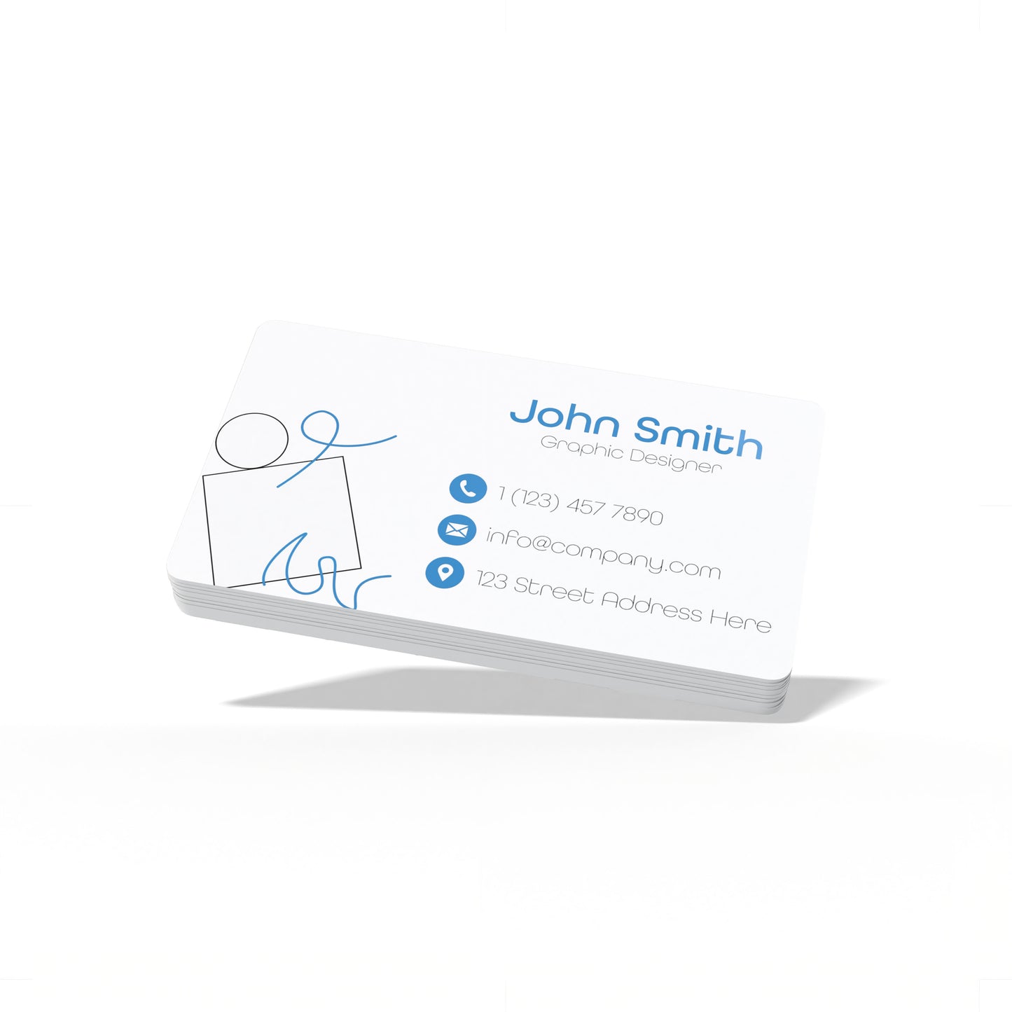 Design Custom Business Cards 3.5"x2" Online | PrintLab by WEC | Back