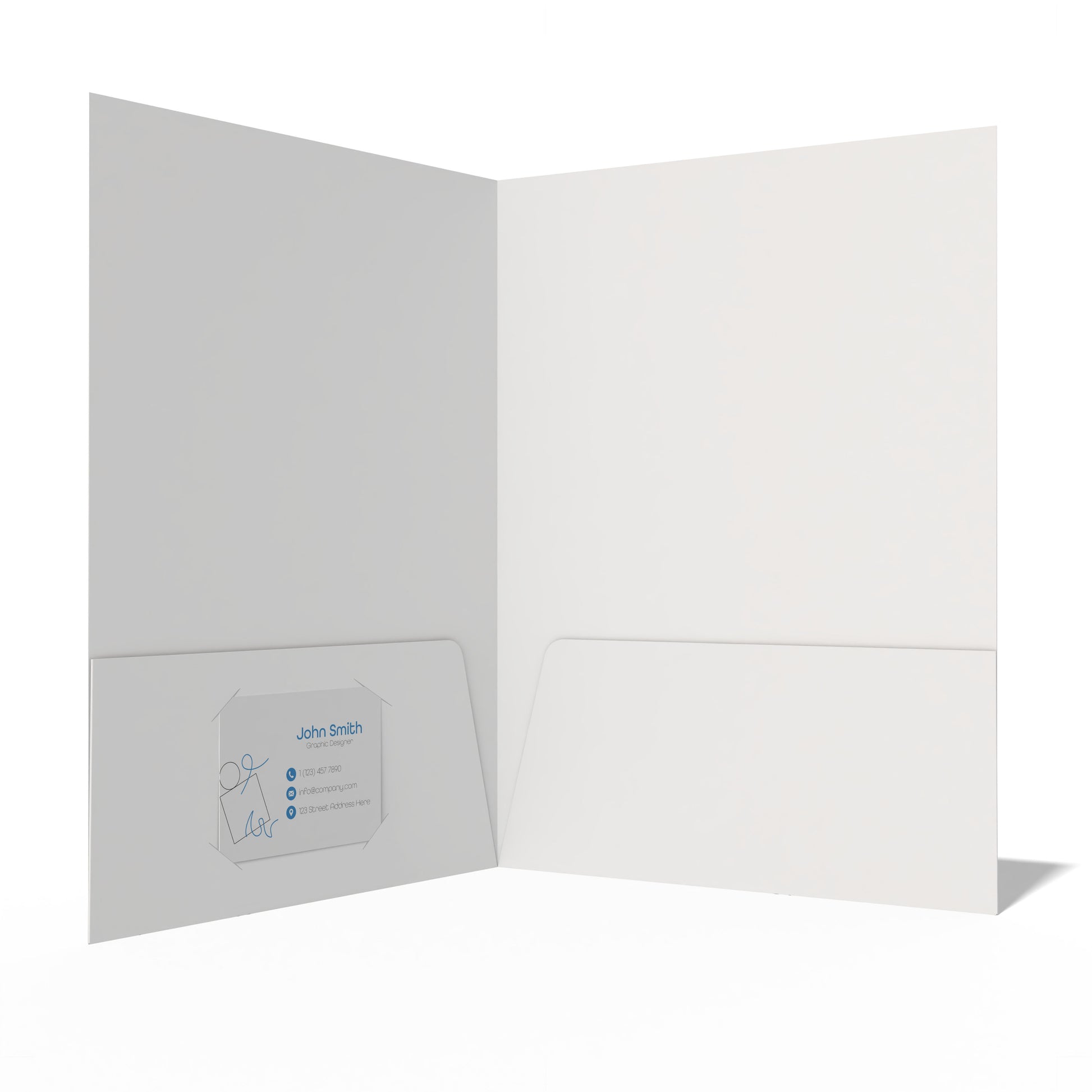 Design Custom Folders with Logo (9"x12") Online | PrintLab by WEC | Open